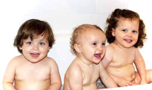 Bath Time with Cousin Annabel